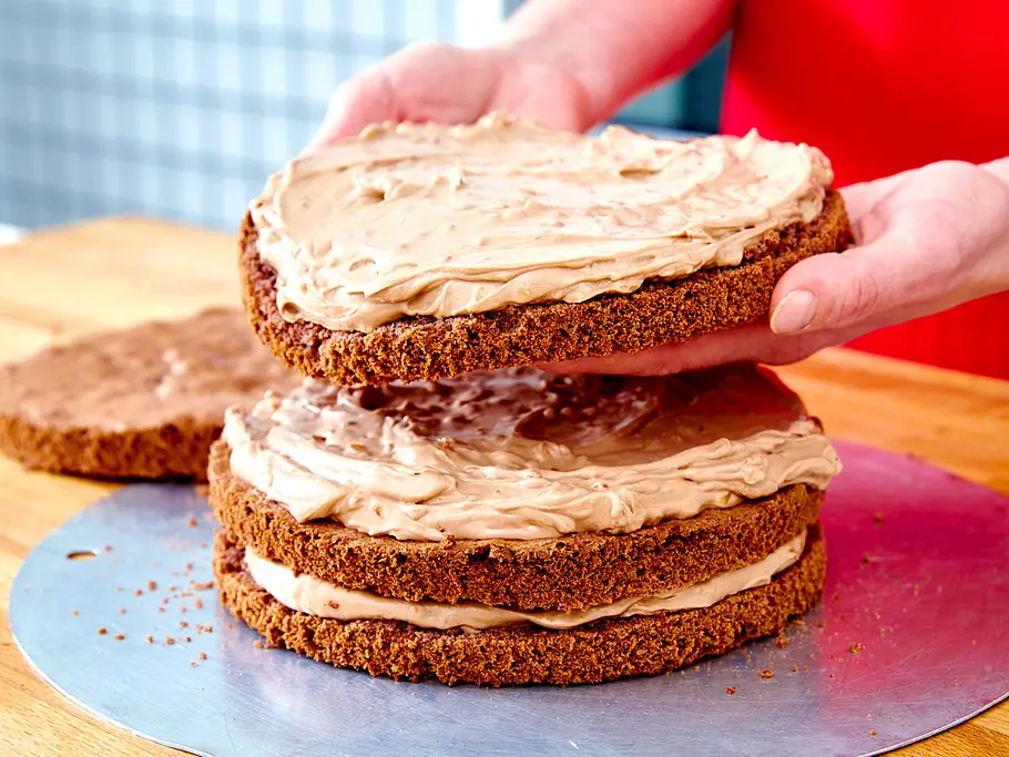 Toffee-Torte - Schritt 6: Toffee-Torte - Schritt 6: