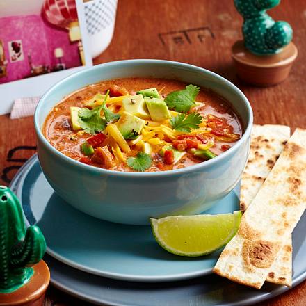 Tortilla-Suppe Rezept