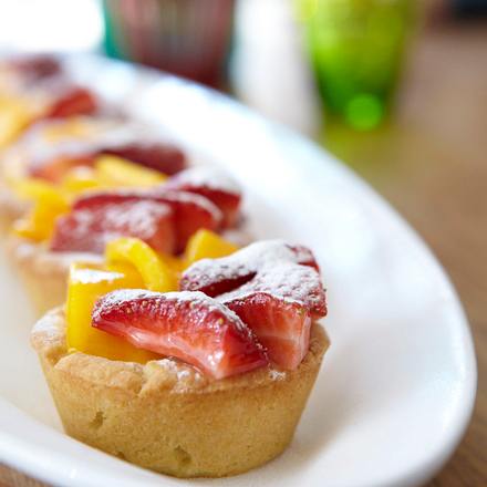 Tortine di ricotta con frutta Rezept Tortine di ricotta con frutta Rezept