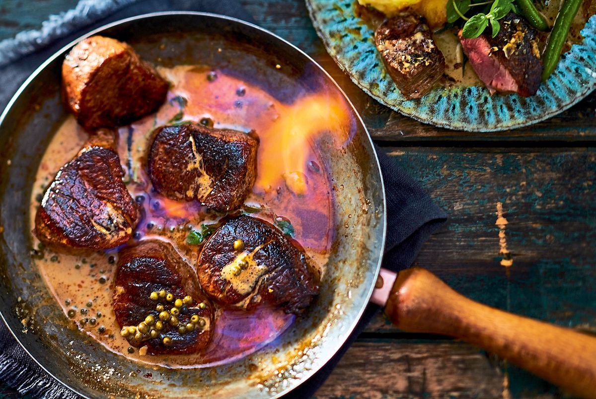 Tournedos im Cognacfeuer Rezept