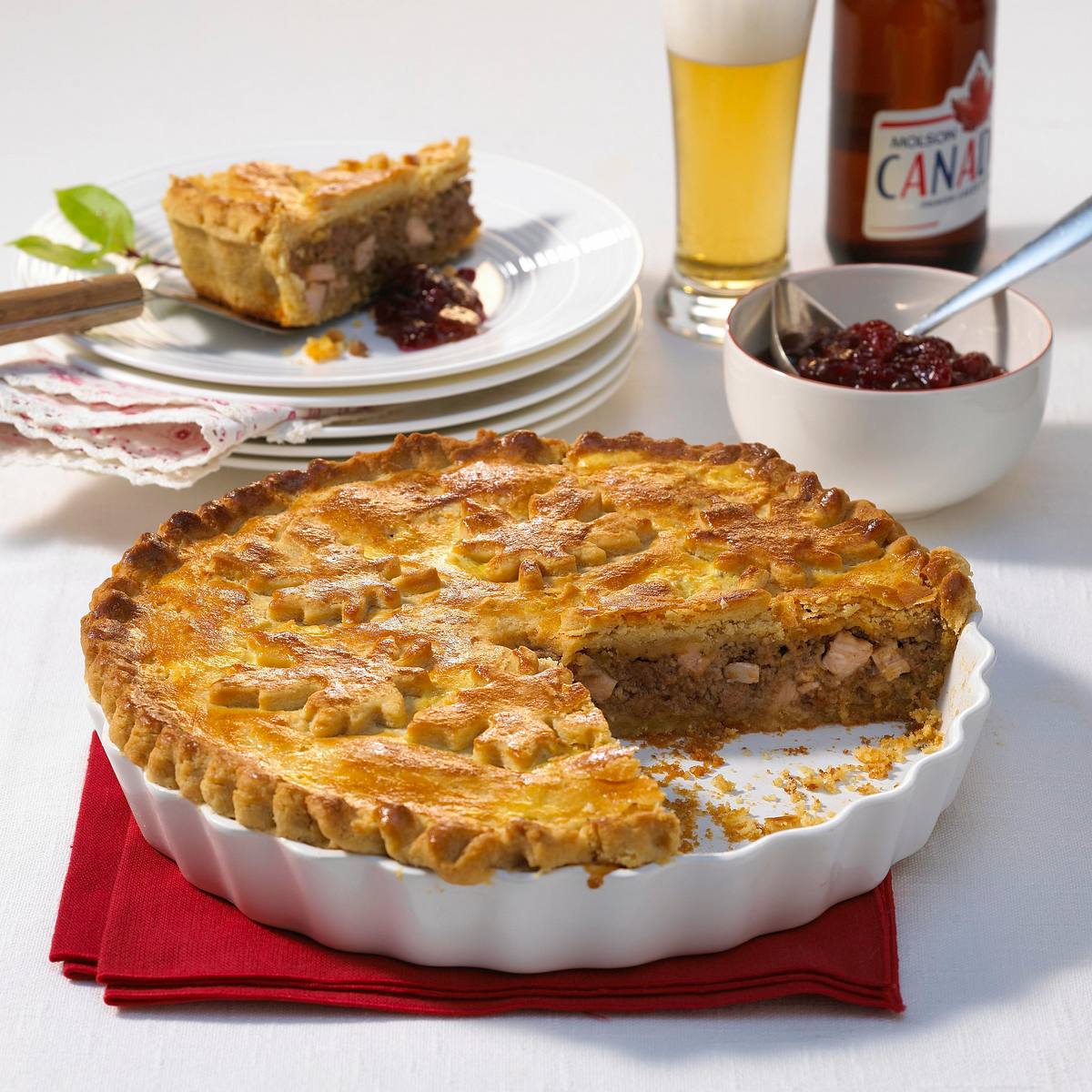 Tourtière (Kanadische Fleisch-Pastete) Rezept