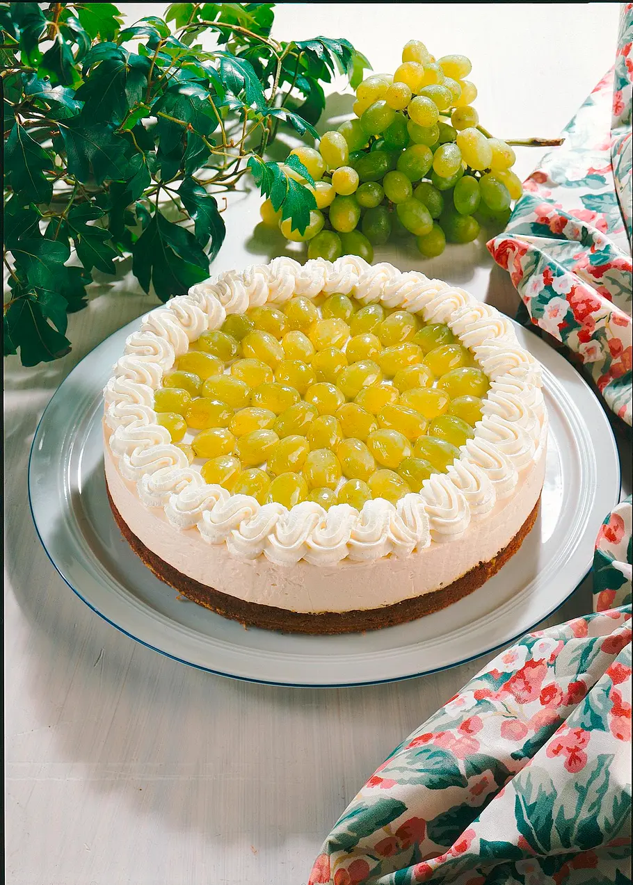 Trauben-Sahne-Torte Rezept Trauben-Sahne-Torte Rezept