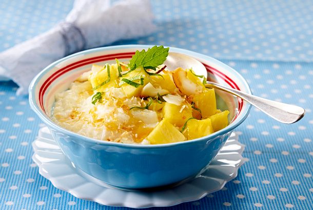 Tropischer Kokos-Milchreis Rezept