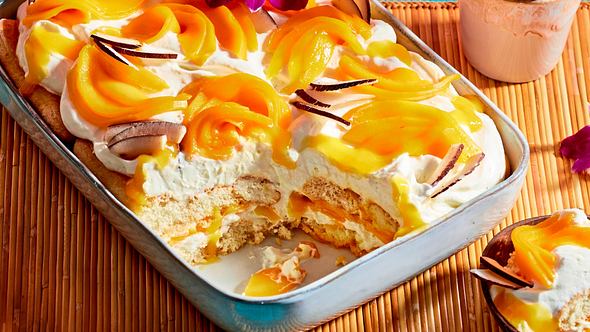 Tropisches Mango-Tiramisu Rezept - Foto: House of Food / Bauer Food Experts KG