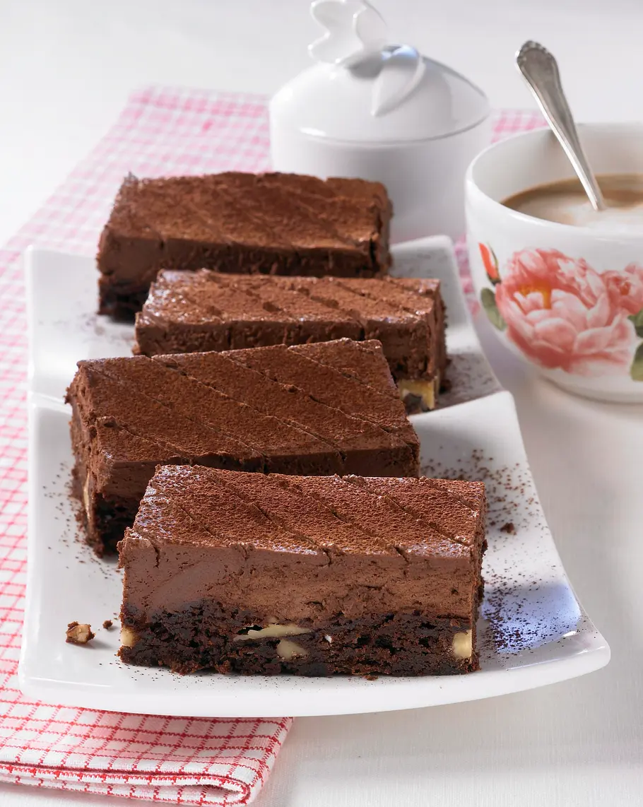 Trüffelschnitten Rezept Trüffelschnitten Rezept