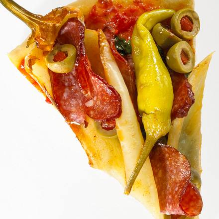 Türkische Peperoni-Pizza Rezept