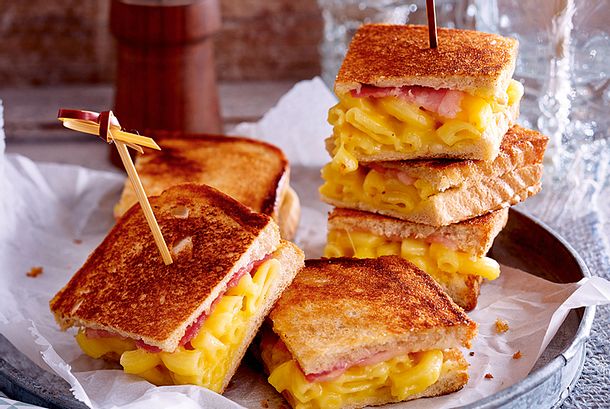 Turbo-Toast mit Käsenudeln Rezept Turbo-Toast mit Käsenudeln Rezept