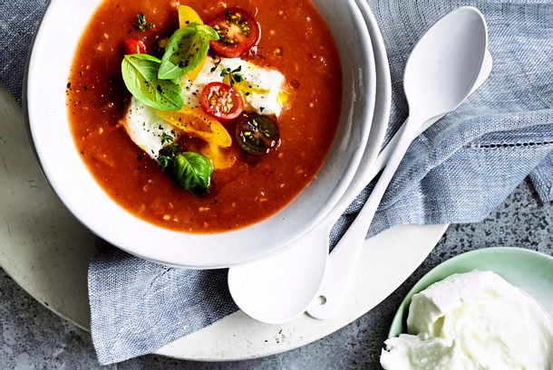 Turbo-Tomatensuppe Rezept