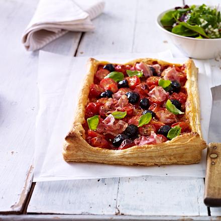 Turbo-Tomatentarte Rezept