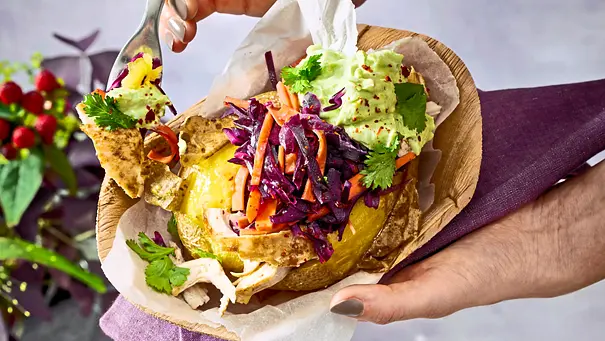 Türkische Kumpir Rezept - Foto: LECKER @ Bauer Media Group Türkische Kumpir Rezept - Foto: LECKER @ Bauer Media Group