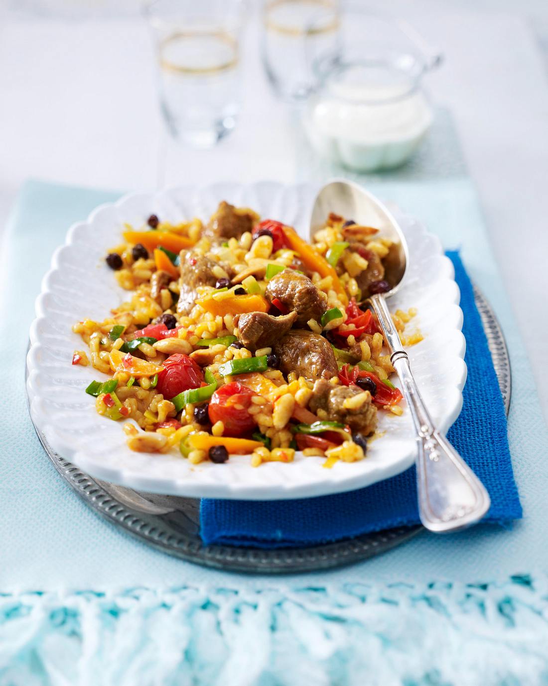 Türkisches Pilaw mit Lamm Rezept Türkisches Pilaw mit Lamm Rezept