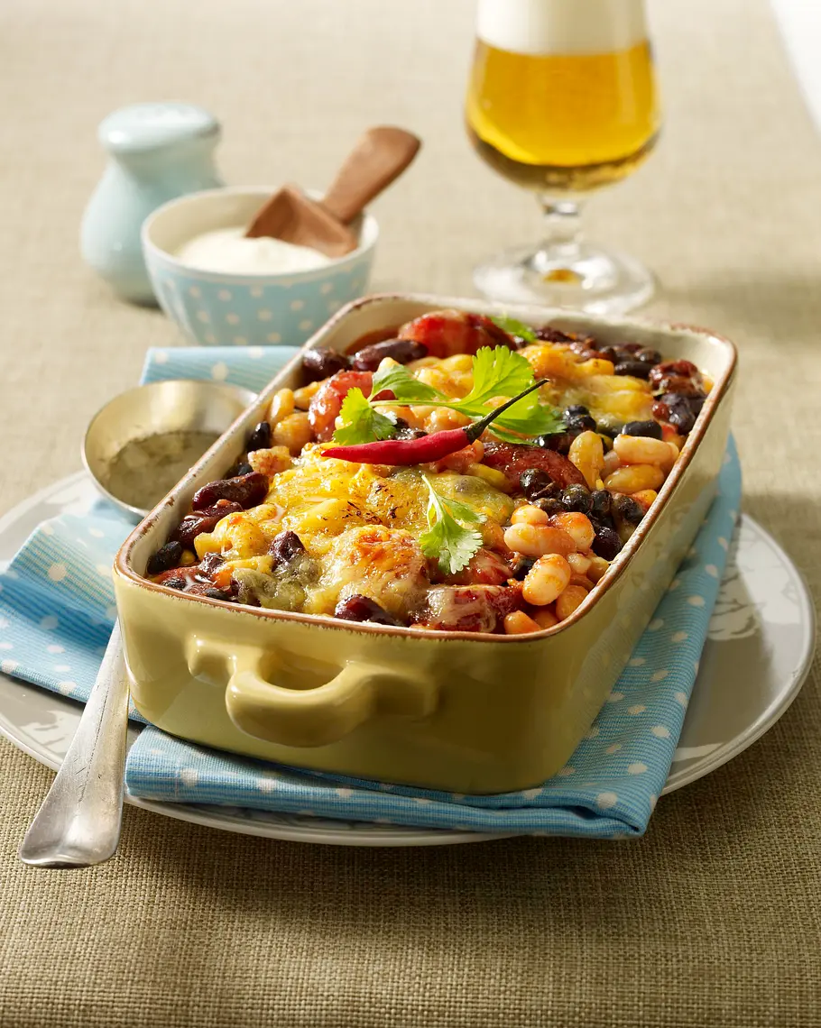 Überbackene Bohnen Rezept