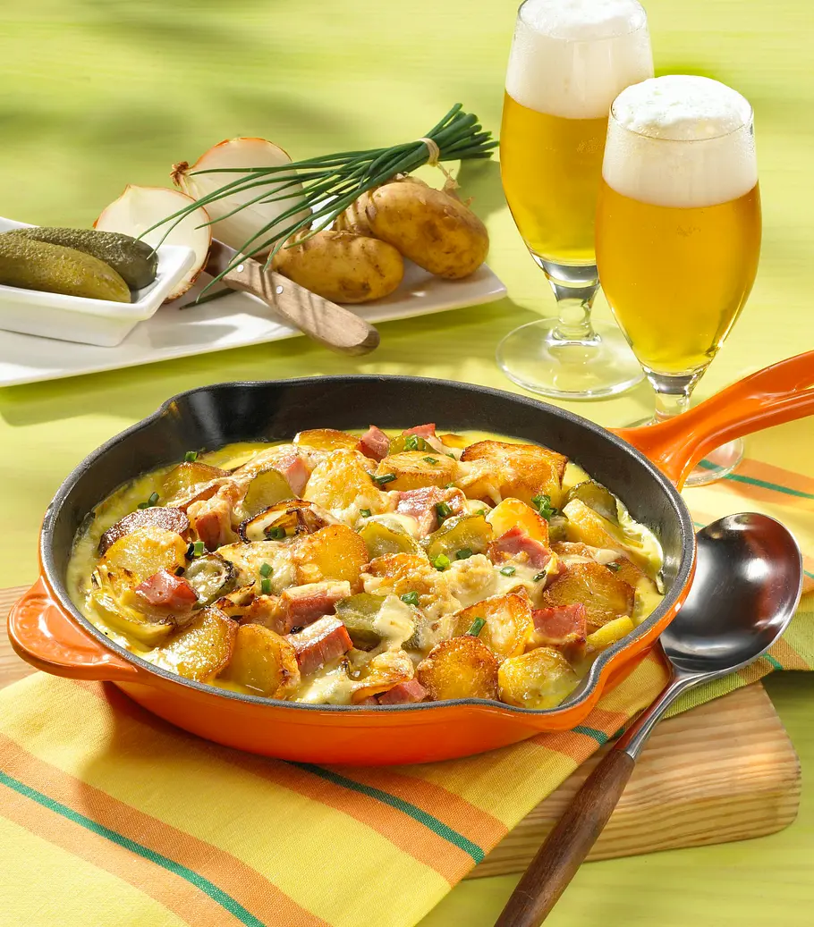 Überbackene Bratkartoffeln Rezept Überbackene Bratkartoffeln Rezept