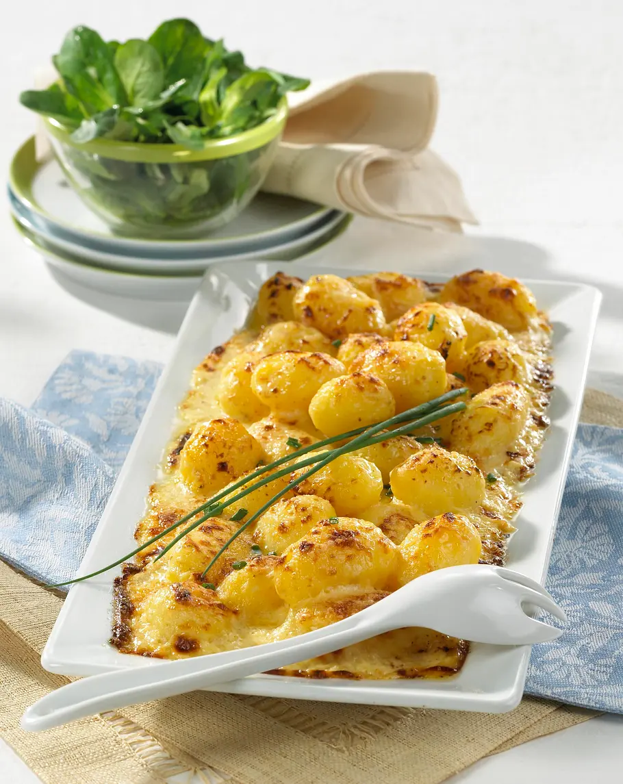 Überbackene Käse-Kartoffeln Rezept Überbackene Käse-Kartoffeln Rezept