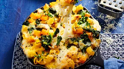 Überbackene Kürbispasta Rezept - Foto: LECKER @ Bauer Media Group