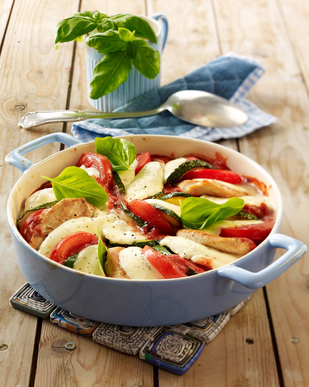 Überbackene Minutensteaks in Tomatensoße Rezept