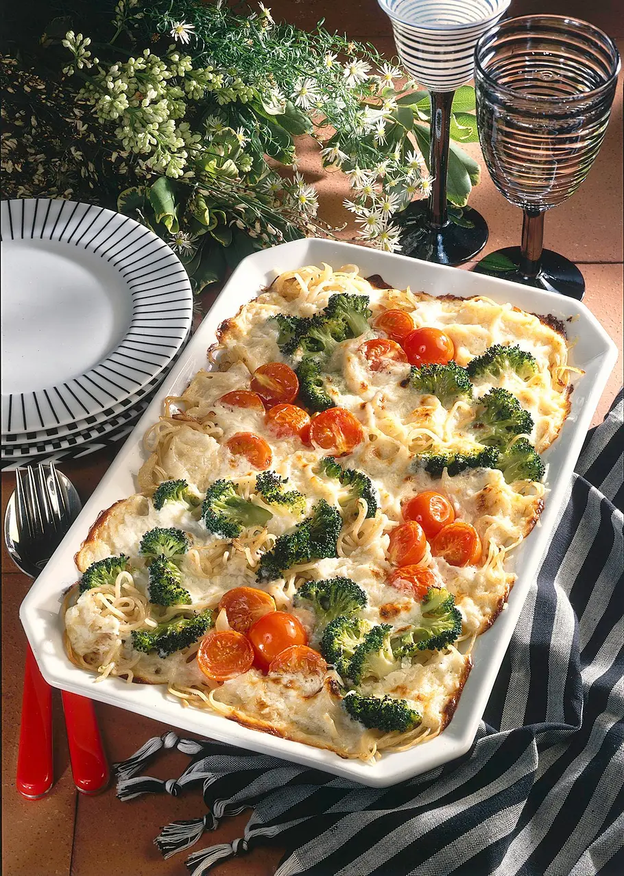 Überbackene Spaghetti Rezept