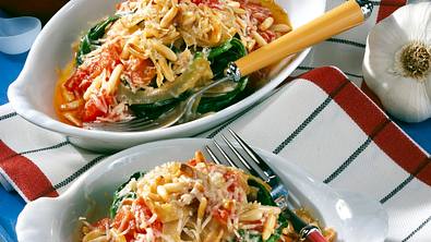 Überbackene Vollkorn-Bandnudeln Rezept - Foto: LECKER @ Bauer Media Group