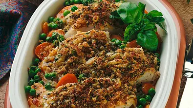 Überbackenes Fischfilet Rezept - Foto: LECKER @ Bauer Media Group