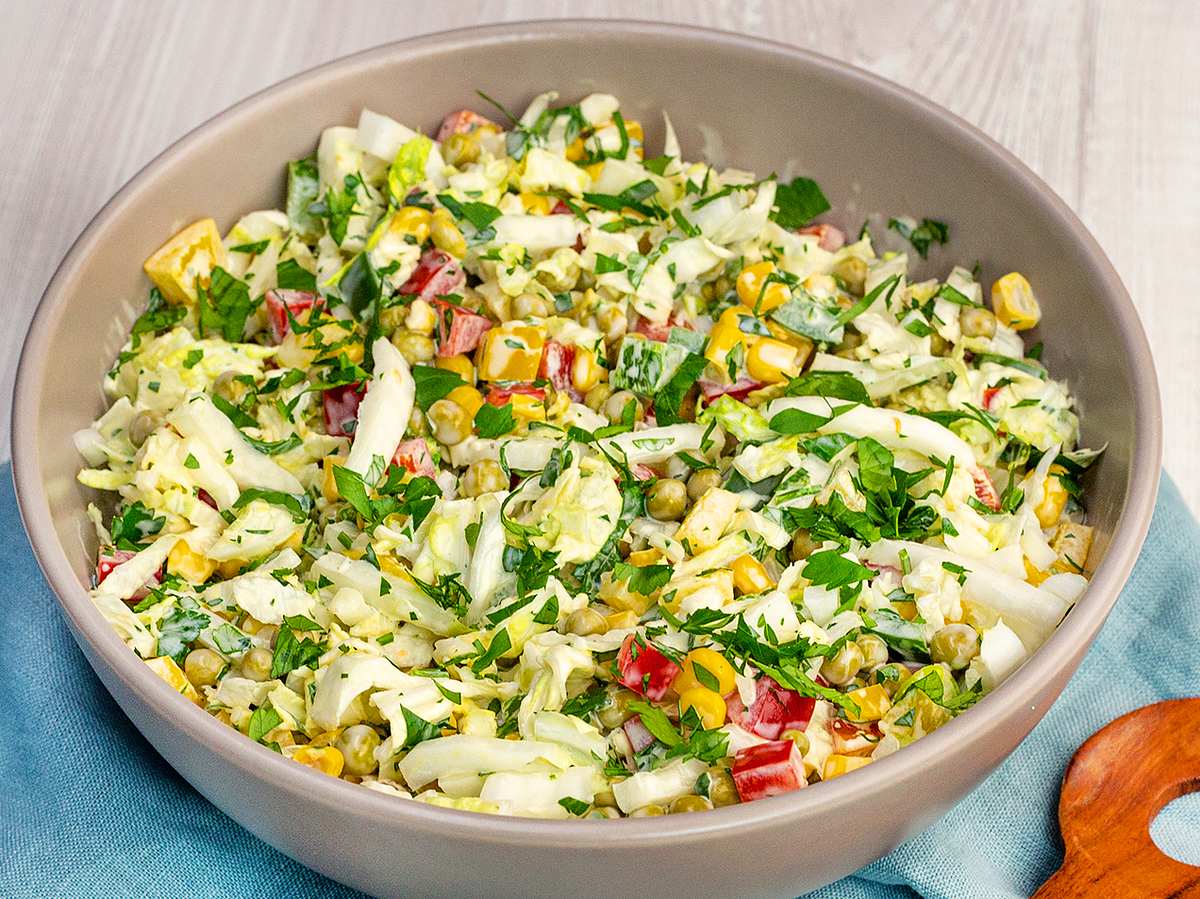 Über-Nacht-Salat Rezept