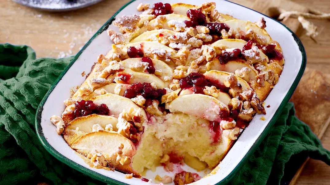 Überbackene Apfel-Grießcreme Rezept - Foto: LECKER @ Bauer Media Group