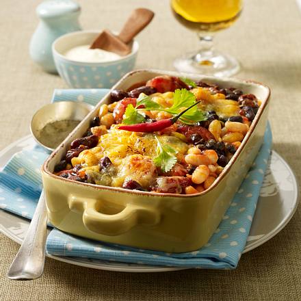 Überbackene Bohnen Rezept Überbackene Bohnen Rezept