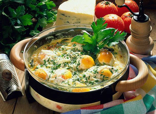 Überbackene Eier Rezept Überbackene Eier Rezept