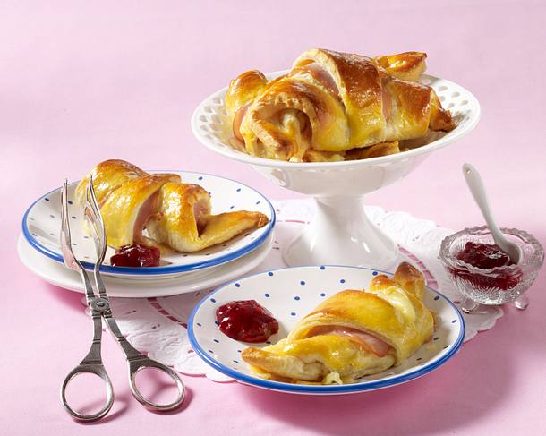 Überbackene Käse-Croissants Rezept