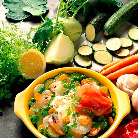 Überbackenes Gemüse Rezept