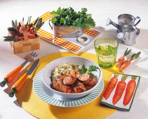 Überraschungs-Röllchen Rezept