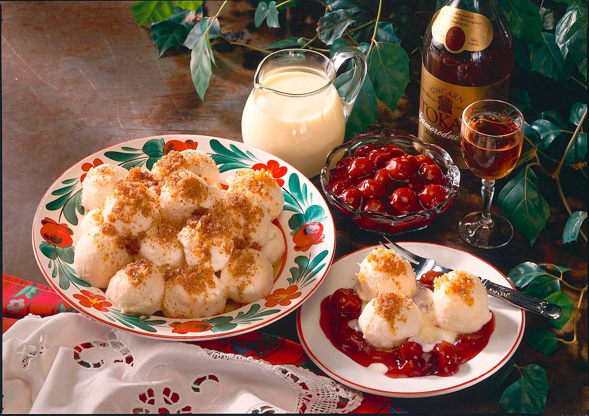 Ungarische Topfenknödel Rezept