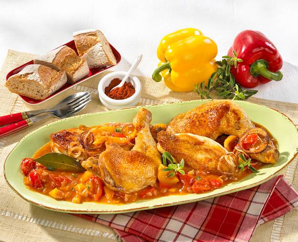 Ungarisches Paprikahähnchen Rezept Ungarisches Paprikahähnchen Rezept