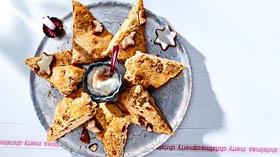 Upcycling-Scone aus Zimtsternen Rezept - Foto: LECKER @ Bauer Media Group