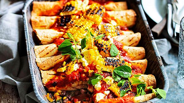 Vamos, Veggies! Enchiladas Rezept - Foto: House of Food / Bauer Food Experts KG