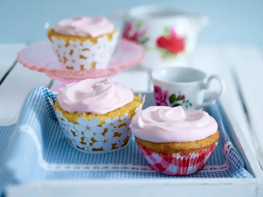 Vanille-Cupcakes Rezept Vanille-Cupcakes Rezept