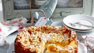 Vanille-Streusel-Cheesecake Rezept - Foto: LECKER @ Bauer Media Group