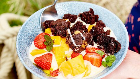 Vanillecreme „Käpt’n Brownie und seine Früchtchen“ Rezept - Foto: House of Food / Bauer Food Experts KG