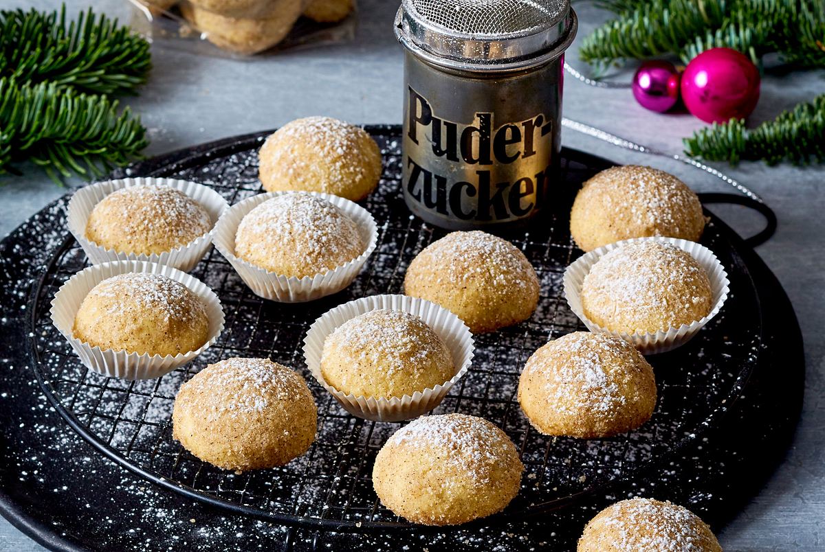 Vanillekipferl-Kugeln Rezept