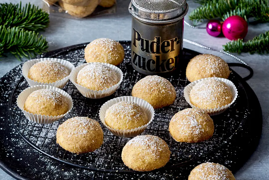 Vanillekipferl-Kugeln Rezept Vanillekipferl-Kugeln Rezept