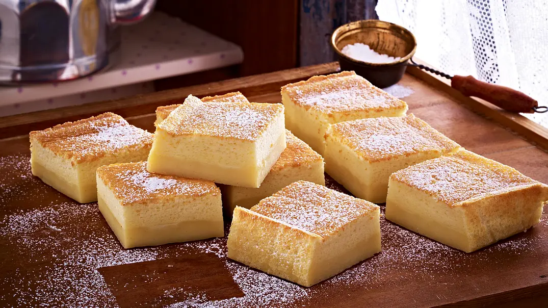Vanillepudding-Kuchen Rezept - Foto: LECKER @ Bauer Media Group Vanillepudding-Kuchen Rezept - Foto: LECKER @ Bauer Media Group