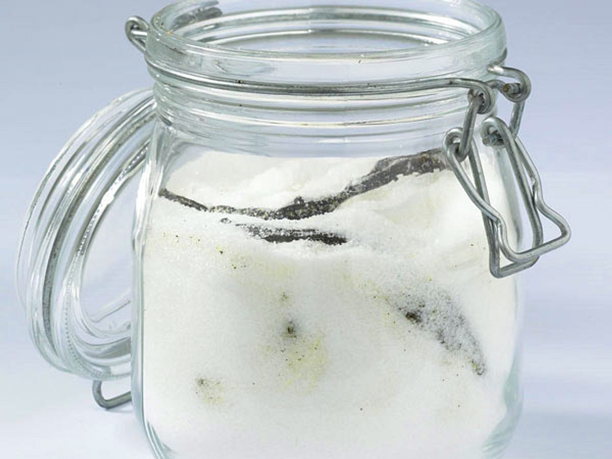 Vanillezucker selber machen - vanillezucker_glas
