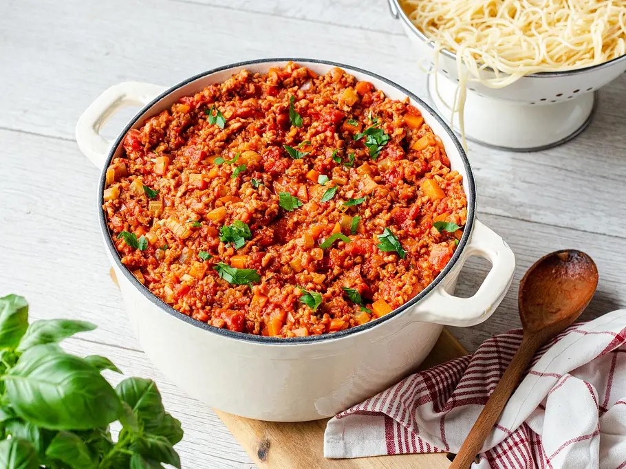 Vegane Bolognese Rezept Vegane Bolognese Rezept