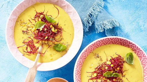 Vegane Suppen: Goldene Linsensuppe - Foto: House of Food / Bauer Food Experts KG