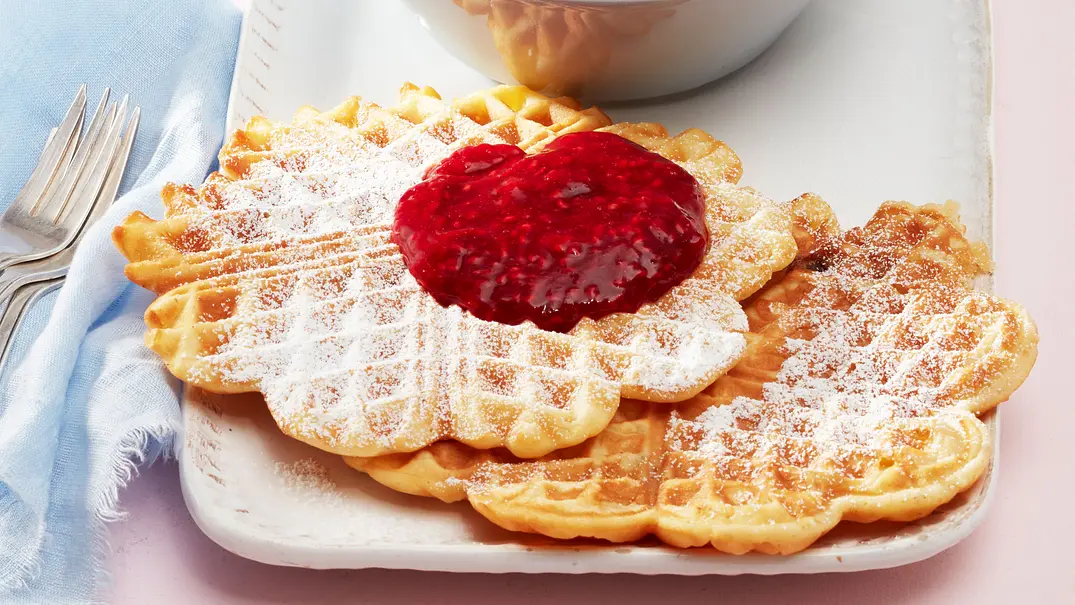 Vegane Waffeln - Foto: LECKER @ Bauer Media Group Vegane Waffeln - Foto: LECKER @ Bauer Media Group