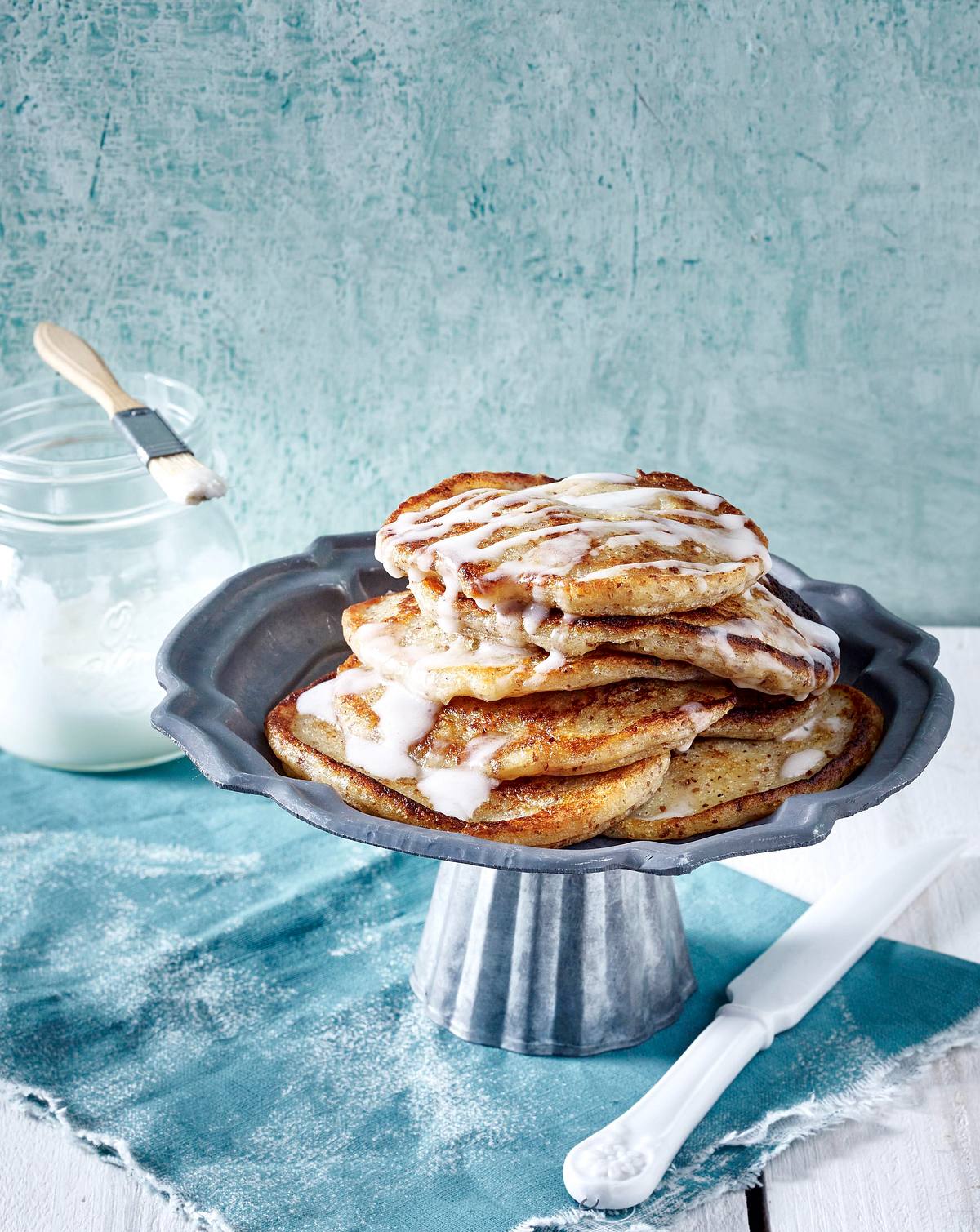 Vegane Zimt-Pfannkuchen Rezept | LECKER