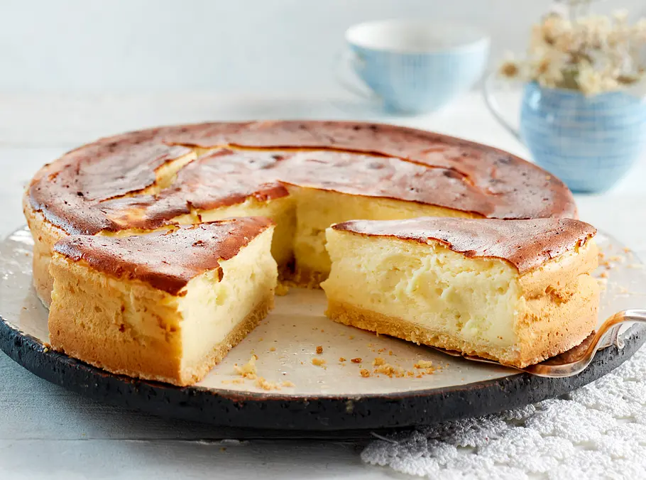 Veganer Käsekuchen Rezept Veganer Käsekuchen Rezept