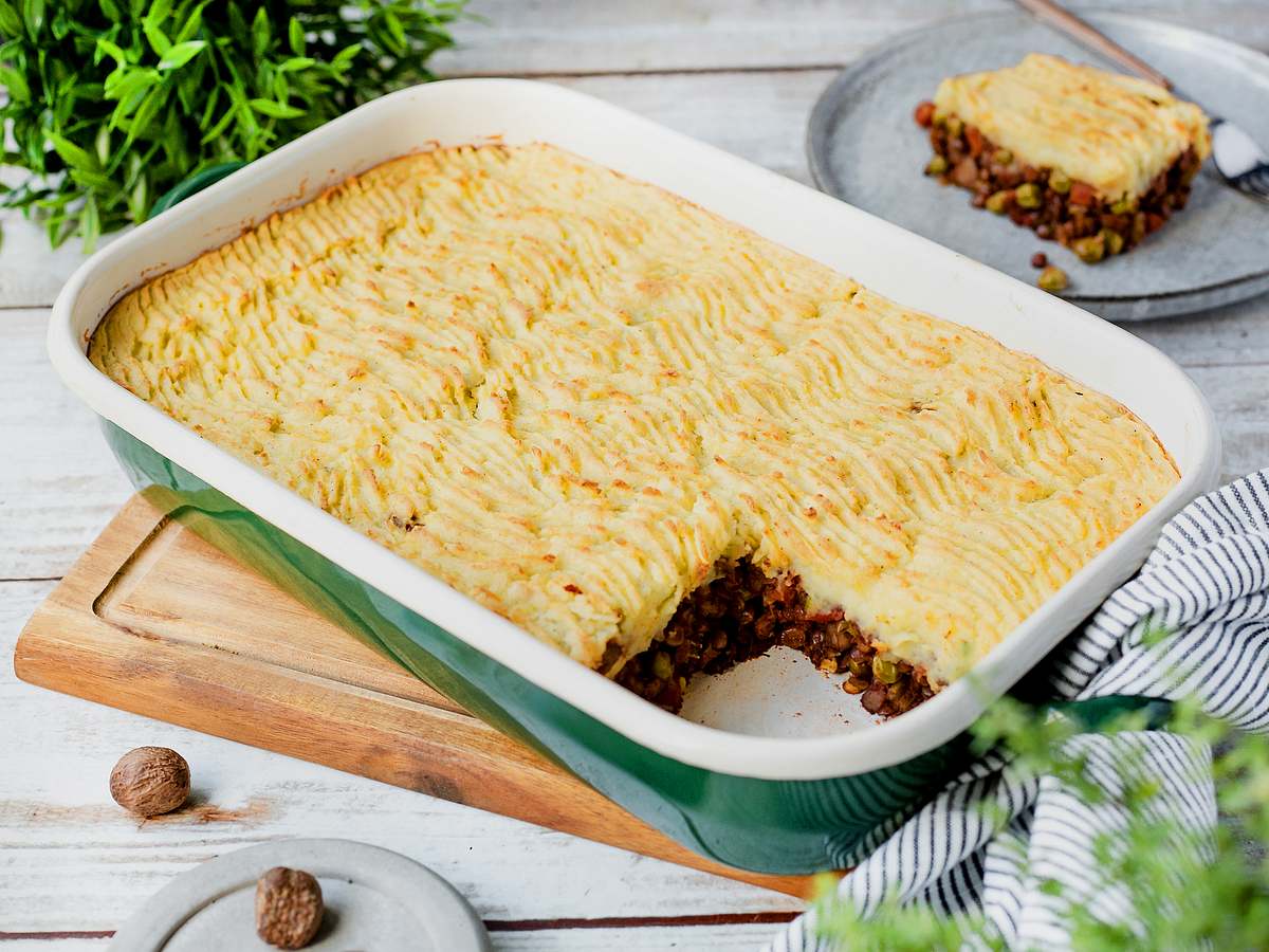 Vegane Aufläufe: Shepherd's Pie