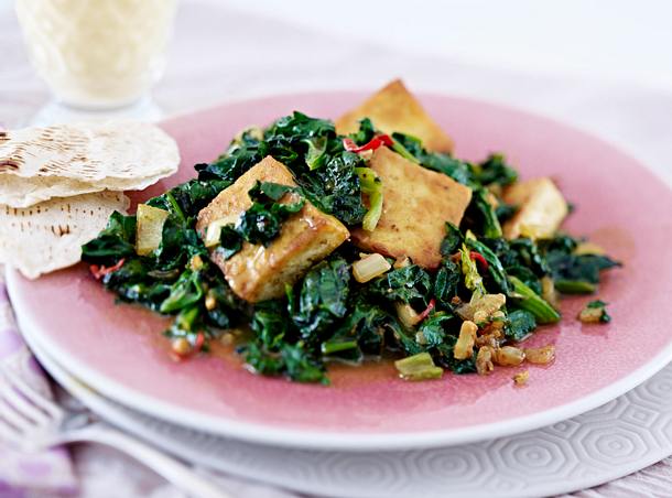 Veganes Palak paneer Rezept