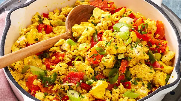 Veganes Rührei Rezept - Foto: Lippa, Madlin Veganes Rührei Rezept - Foto: Lippa, Madlin