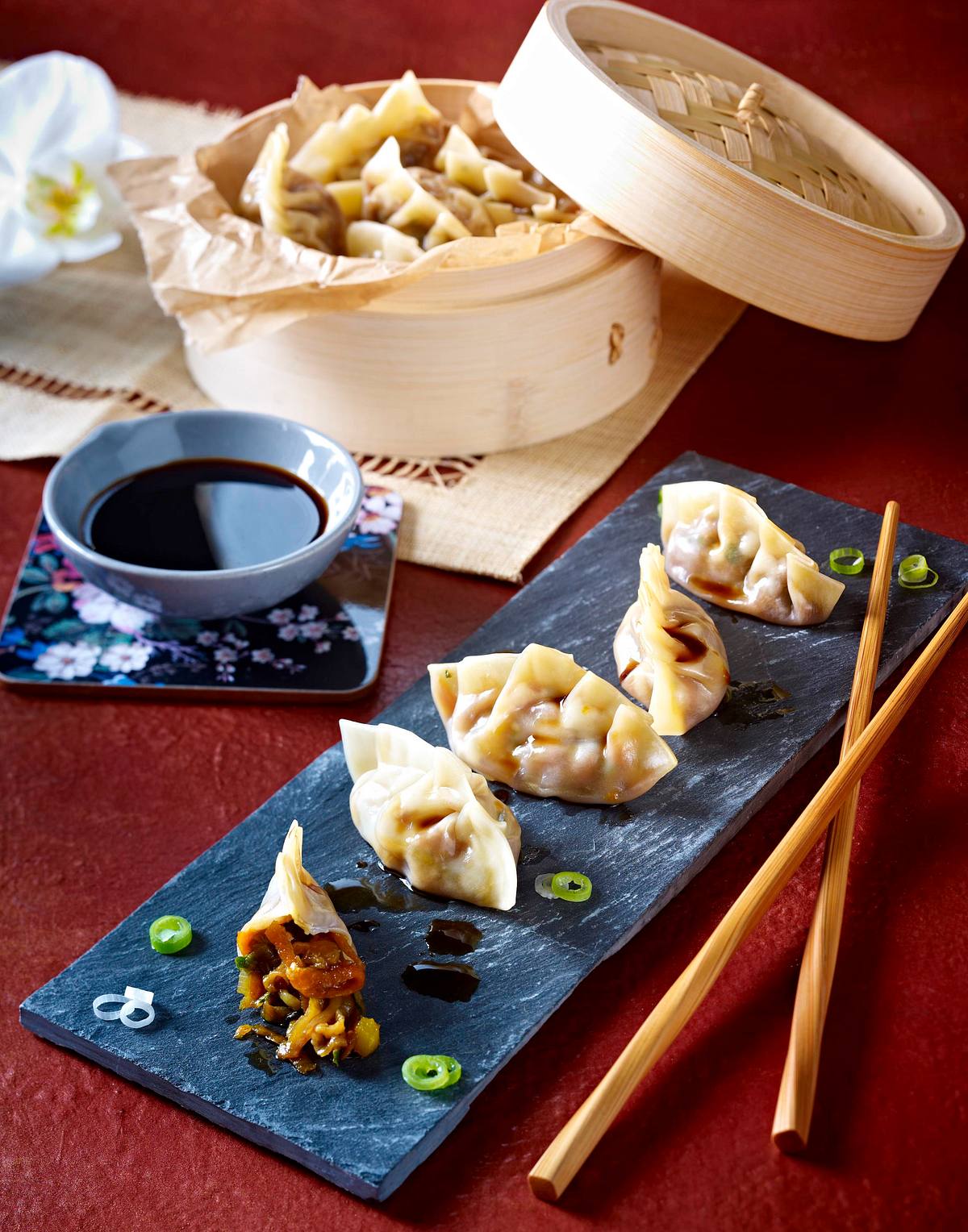 Vegetarische Dim Sum Rezept